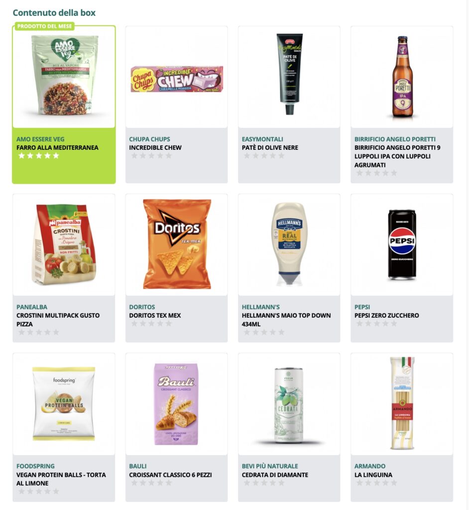 Degustabox di luglio 2024