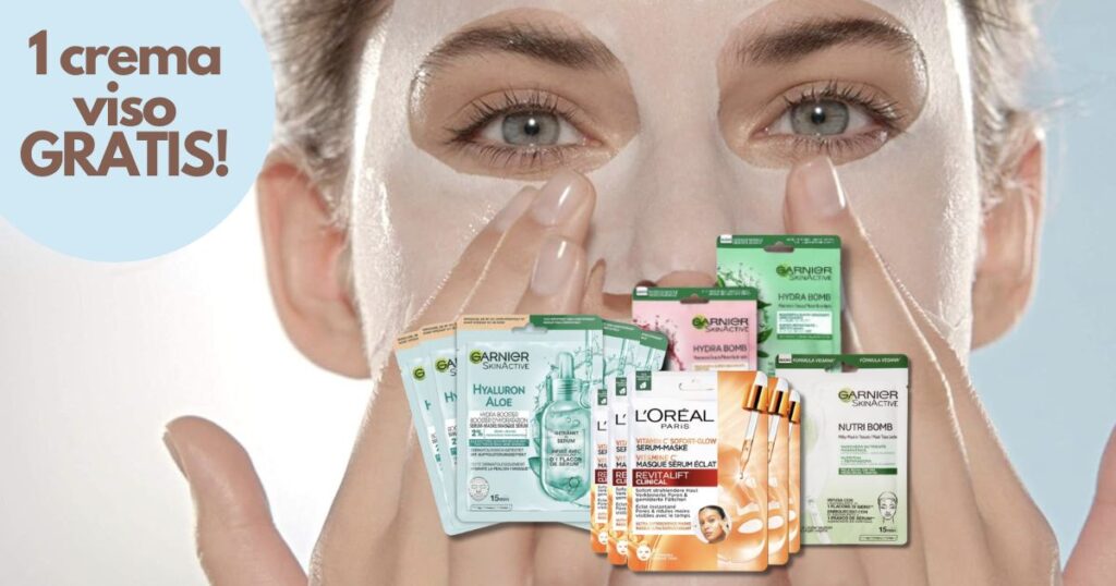 cashback maschera viso l'oréal 