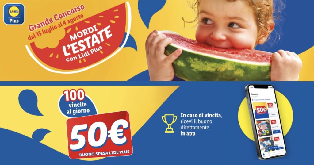 concorso lidl plus