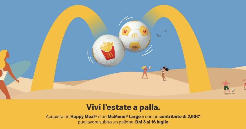 mcdonald's pallone