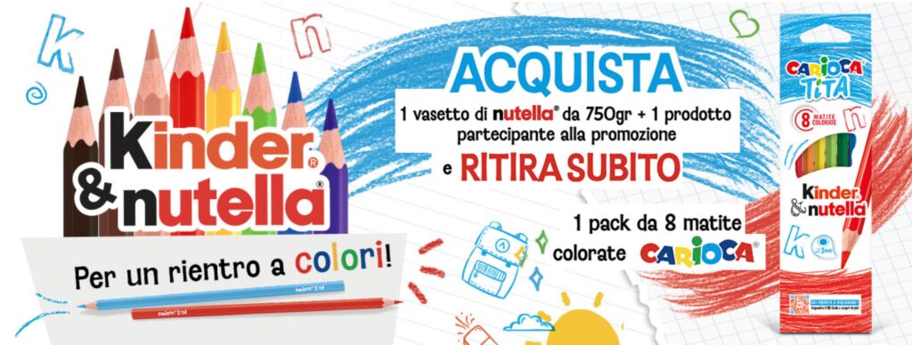 nutella omaggio carioca 