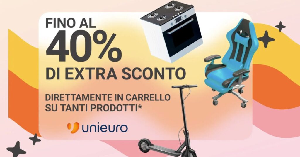 euronics sconti fuoritutto 