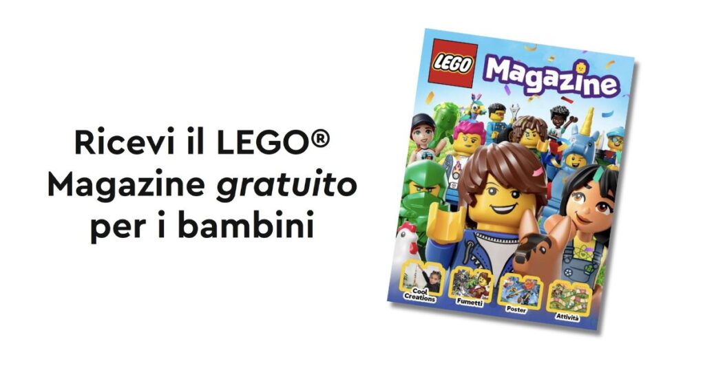 magazine lego bambini 