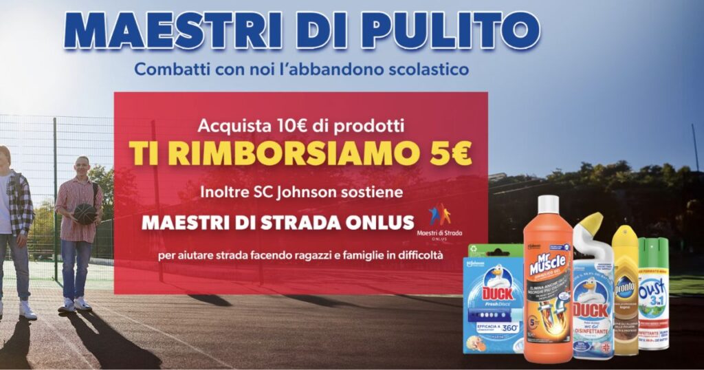 cashback maestri di pulito