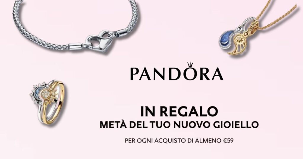 promozione pandora