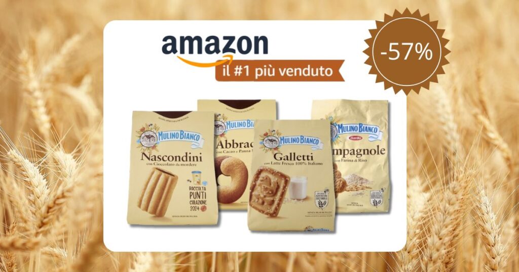 mulino bianco offerta amazon 