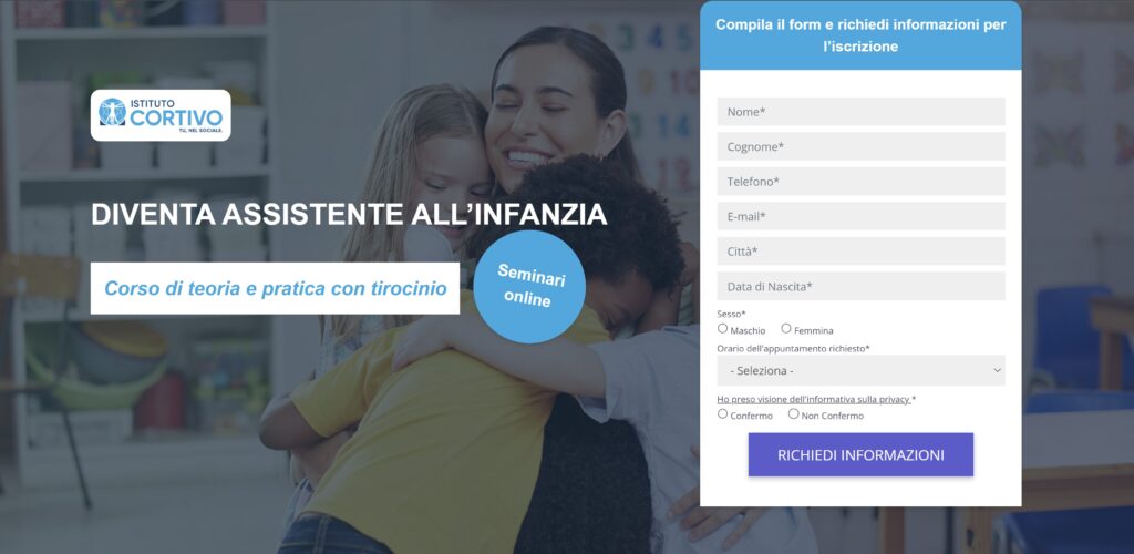corso assistente infanzia 