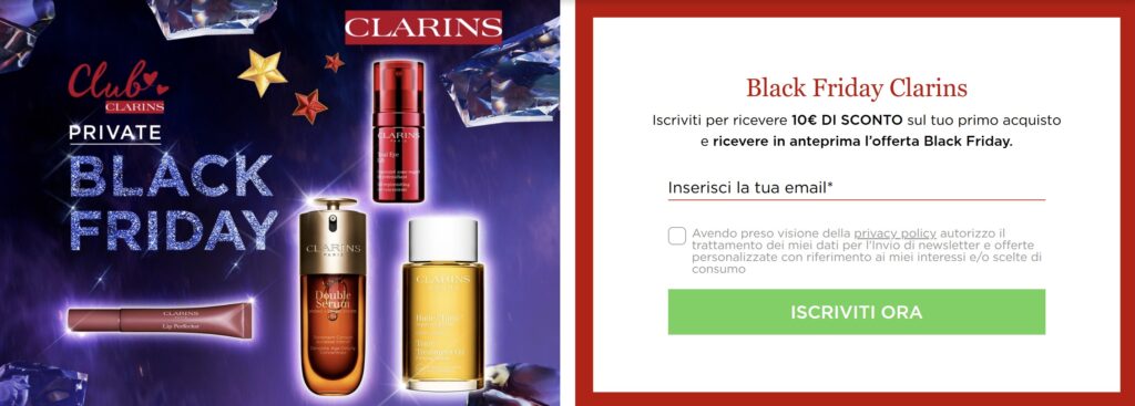 clarins black friday 
