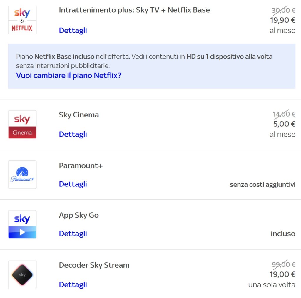 sky black friday - promo