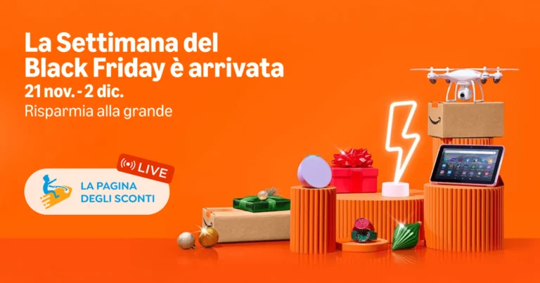 amazon settimana black friday 2024