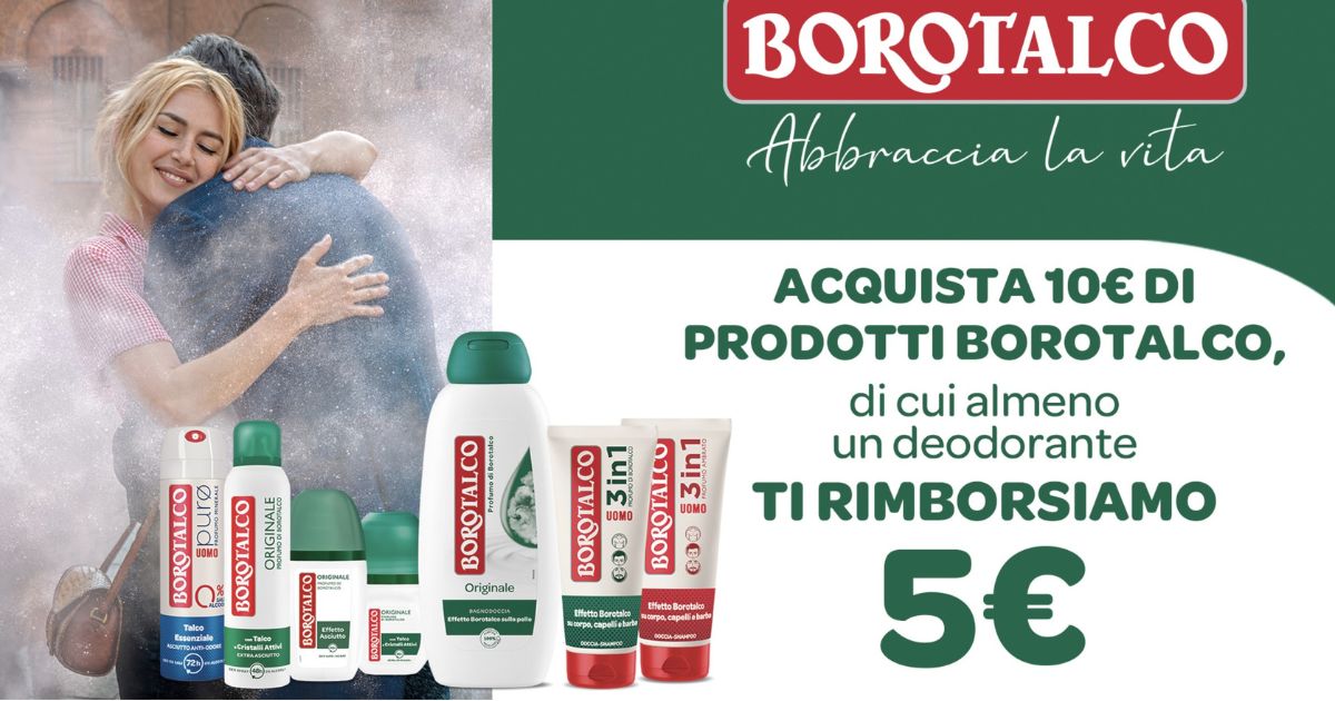 cashback borotalco 