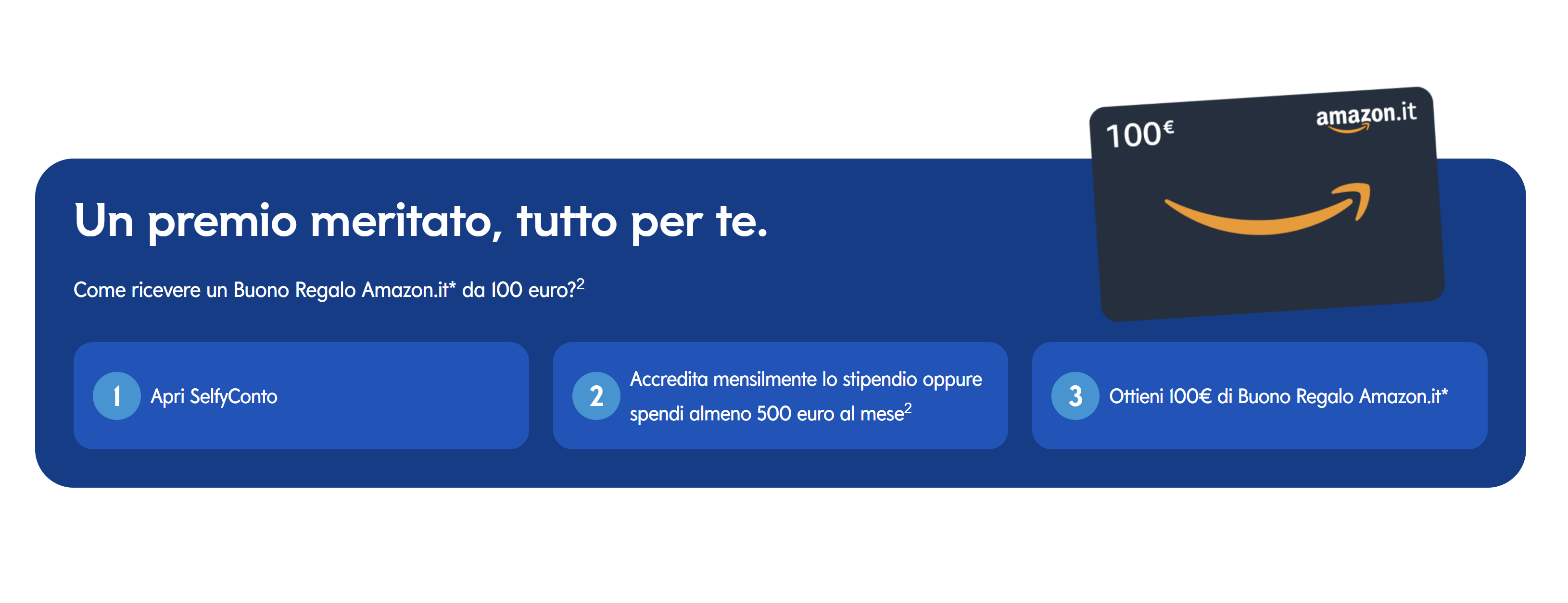 selfyconto buono amazon 