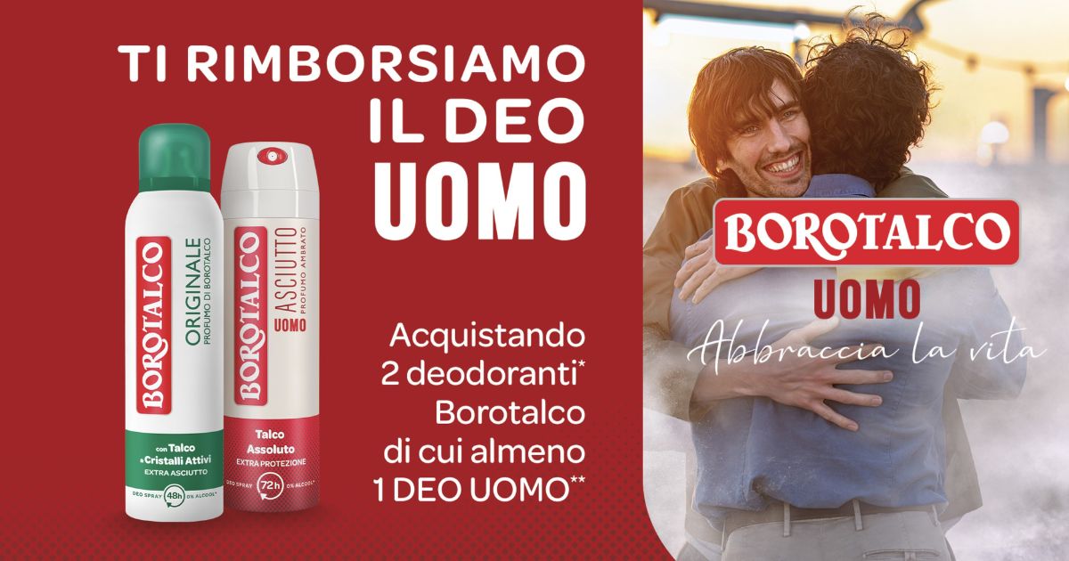 cashback borotalco 