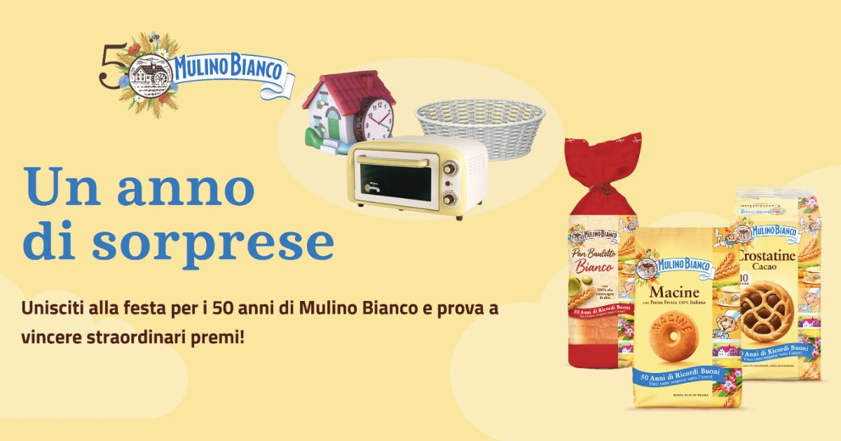 concorso mulino bianco