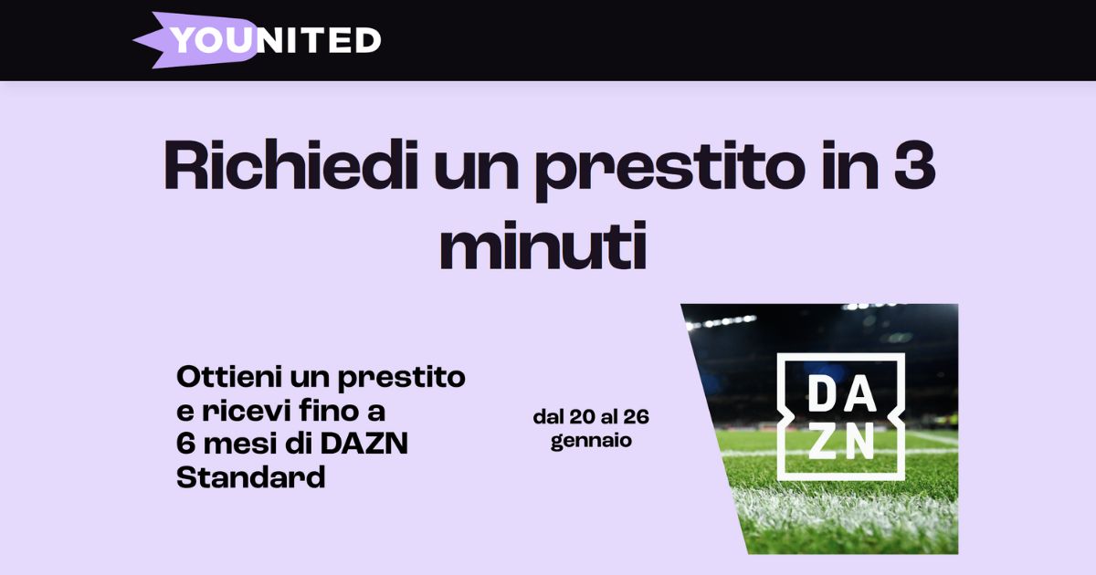 younited credit dazn