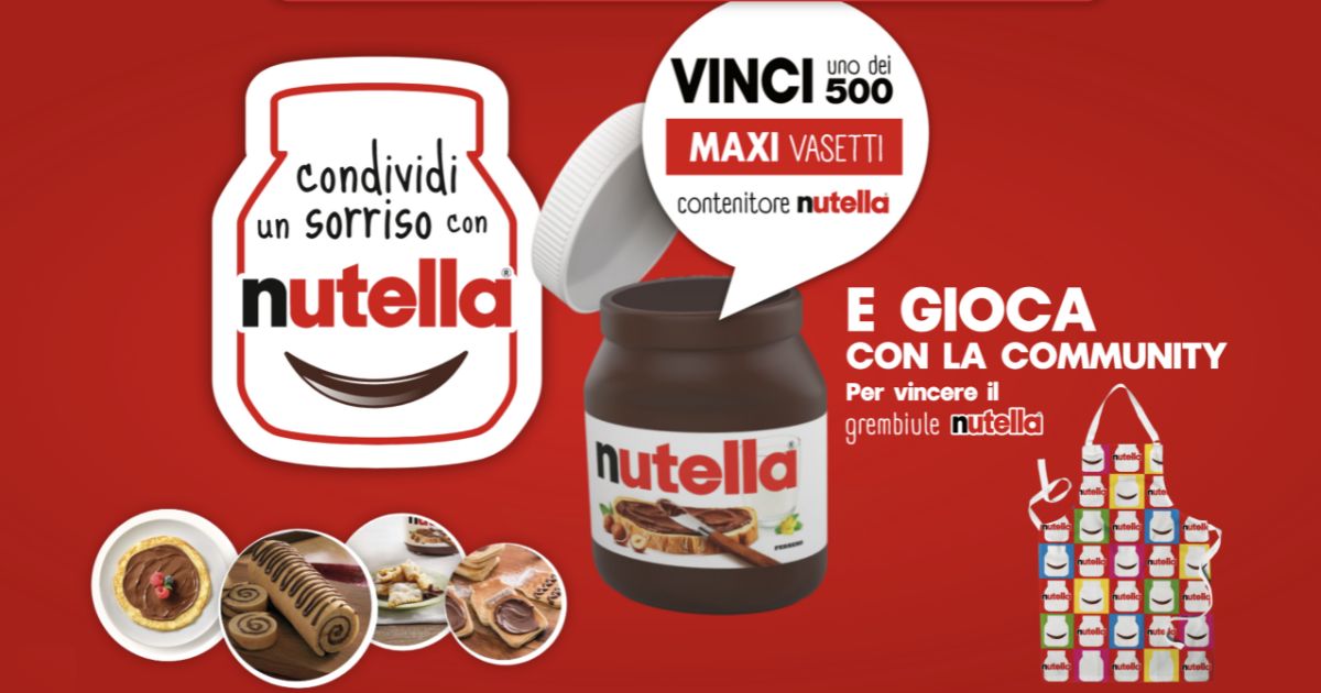 concorso nutella
