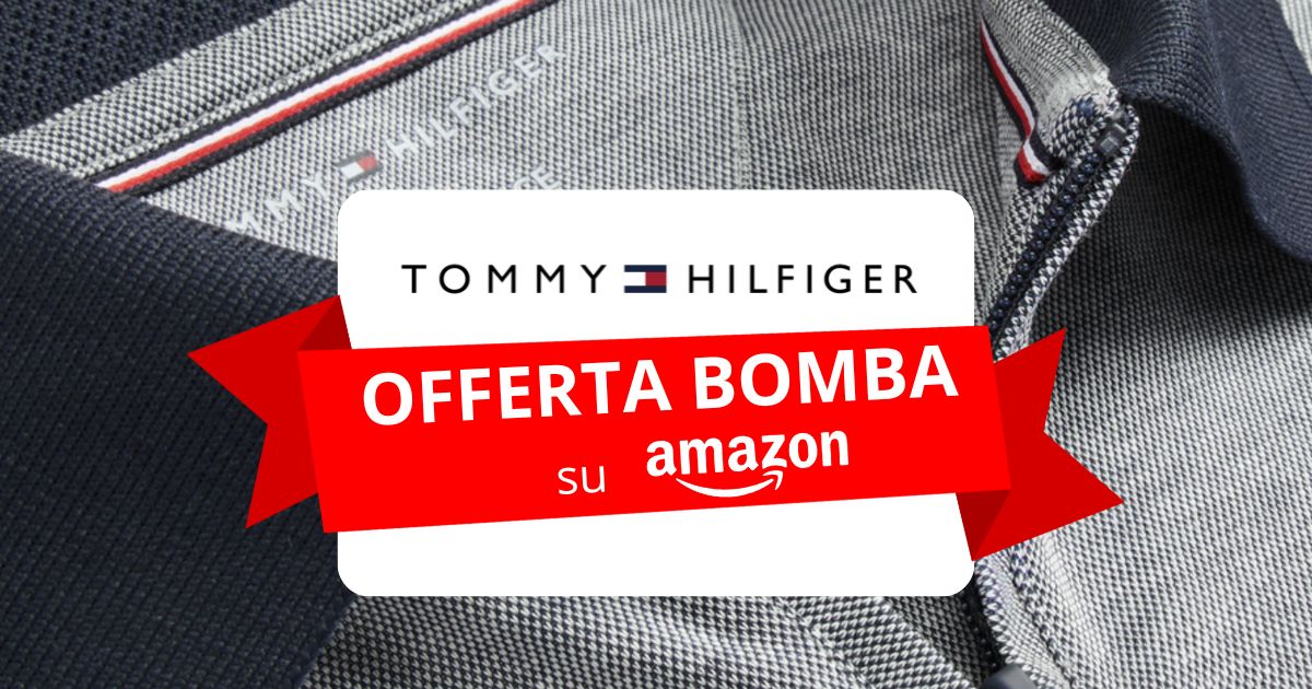 tommy hilfiger offerta amazon