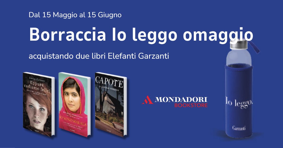 mondadori borraccia omaggio