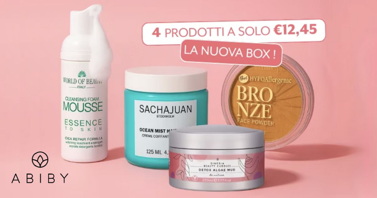 abiby beauty box maggio