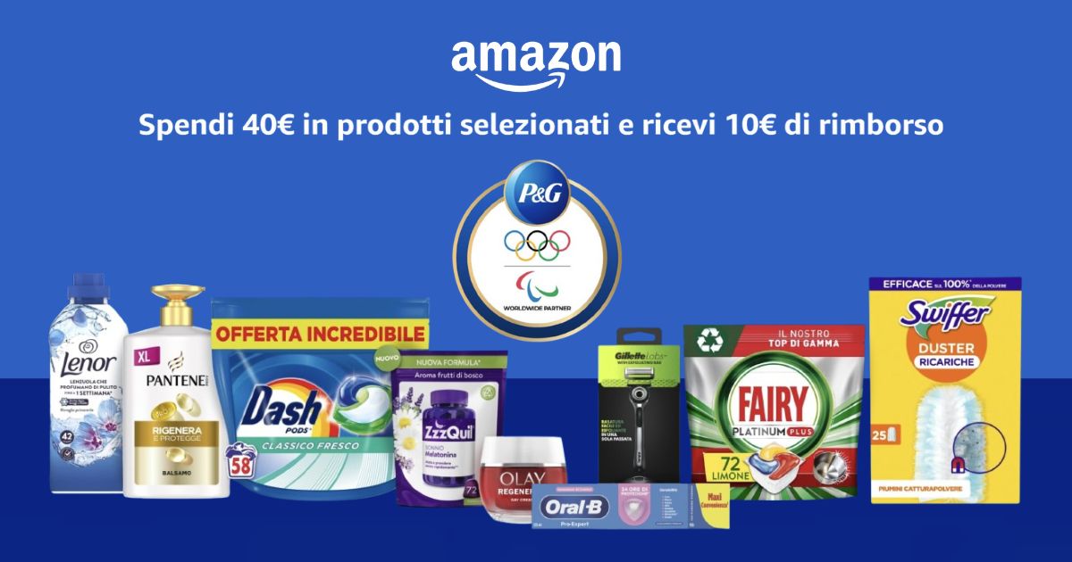 buono amazon p&g