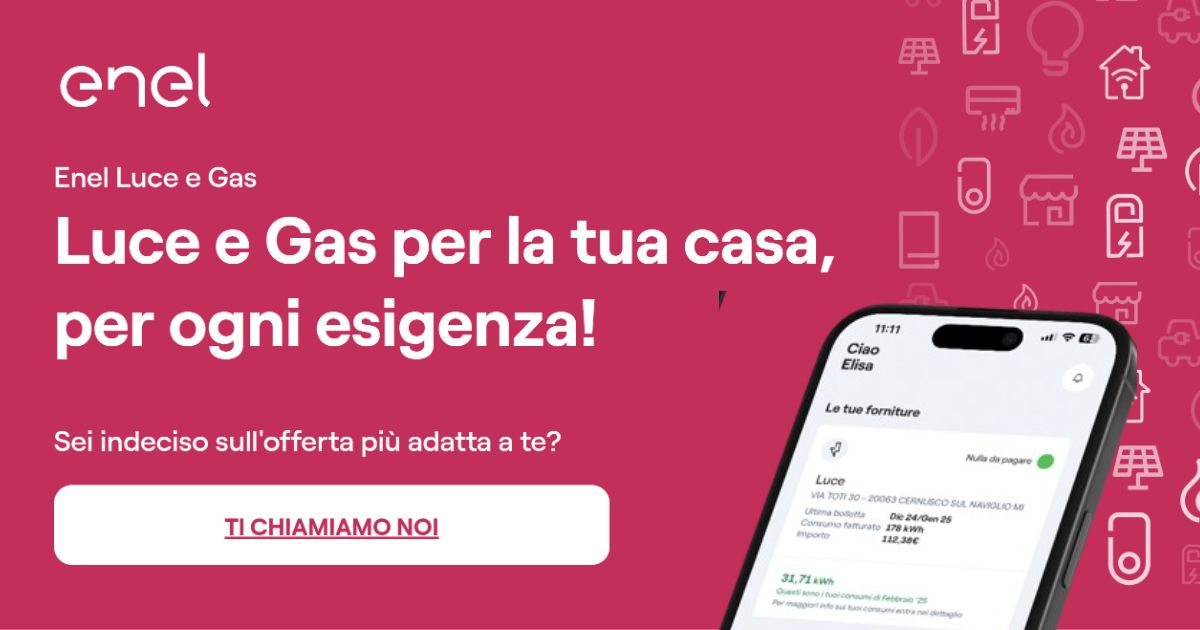 offerta enel luce e gas 
