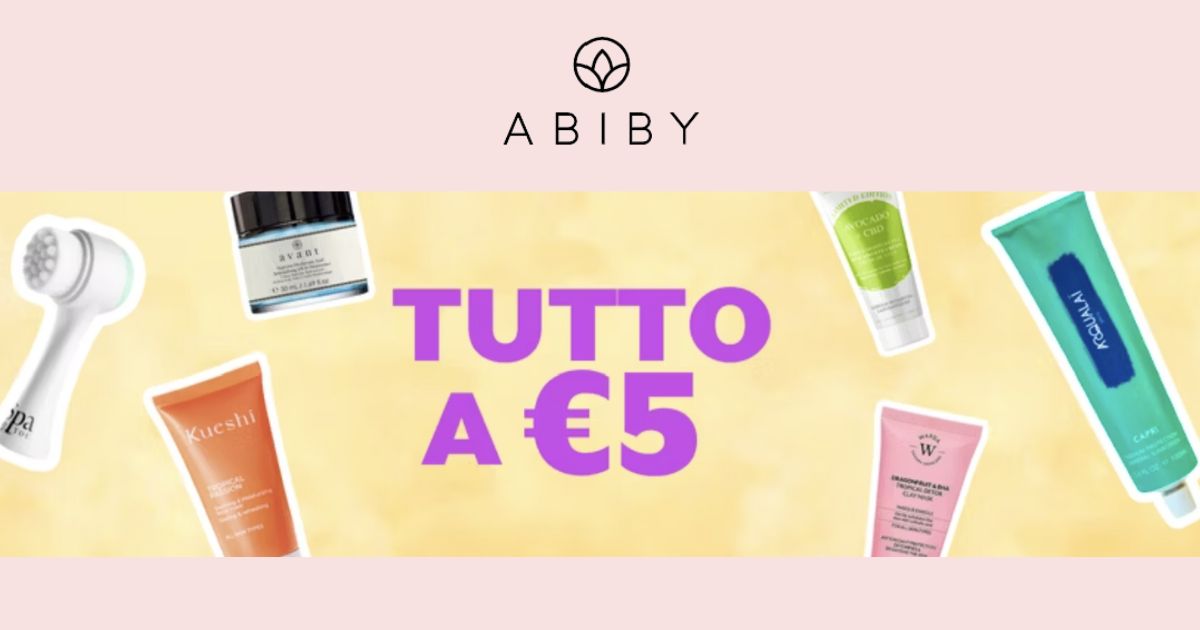 abiby tutto a 5€