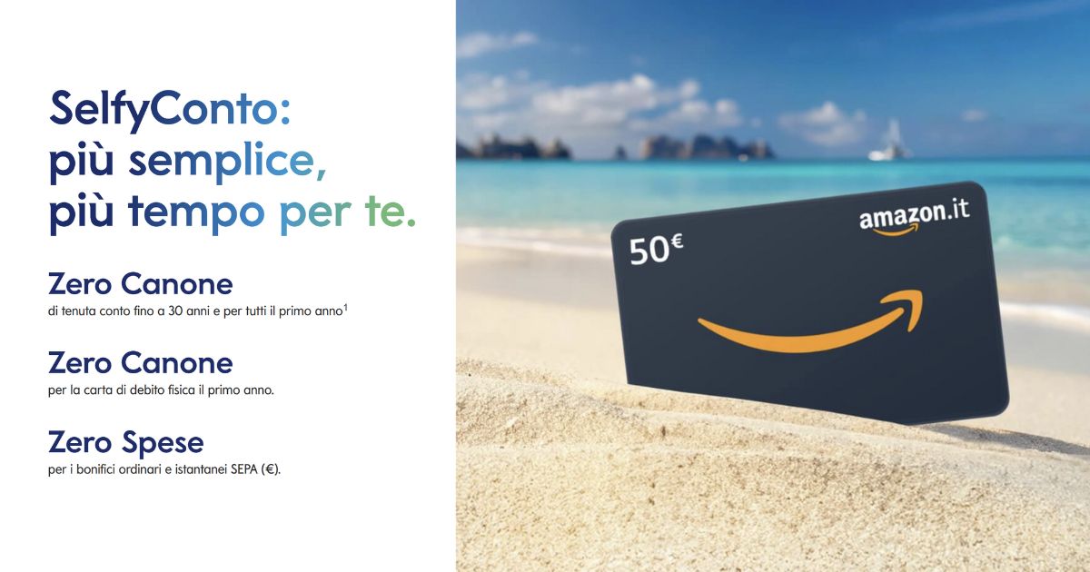 selfyconto buono amazon 