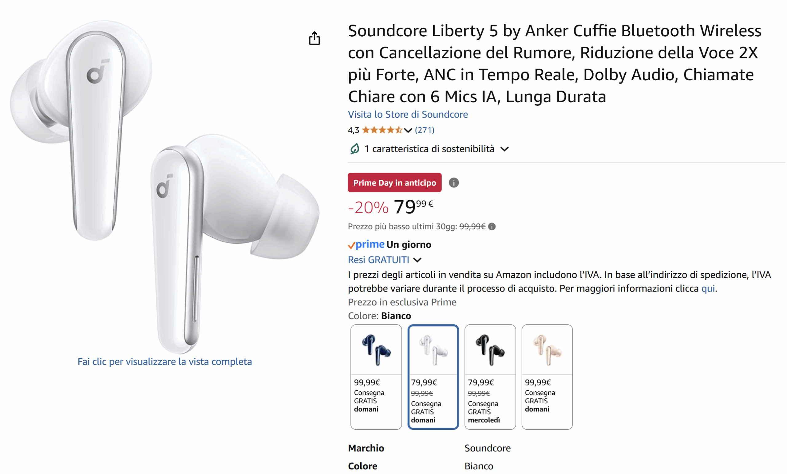 auricolari soundcore liberty 5 recensione - amazon