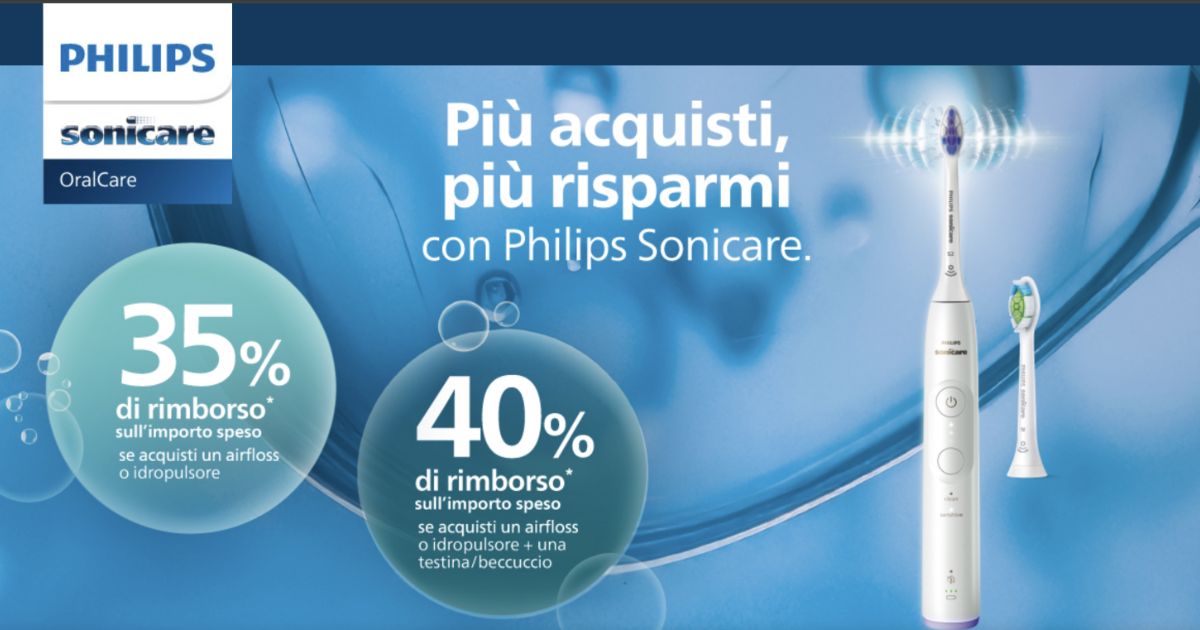 cashback philips sonicare