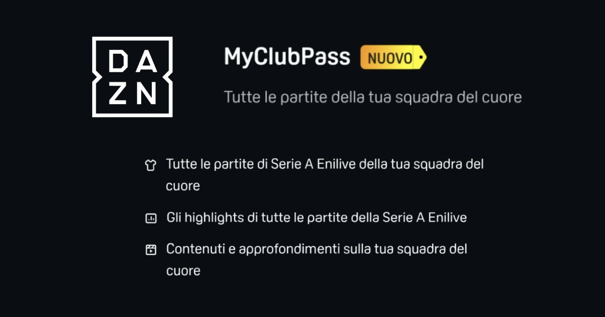 dazn myclubpass
