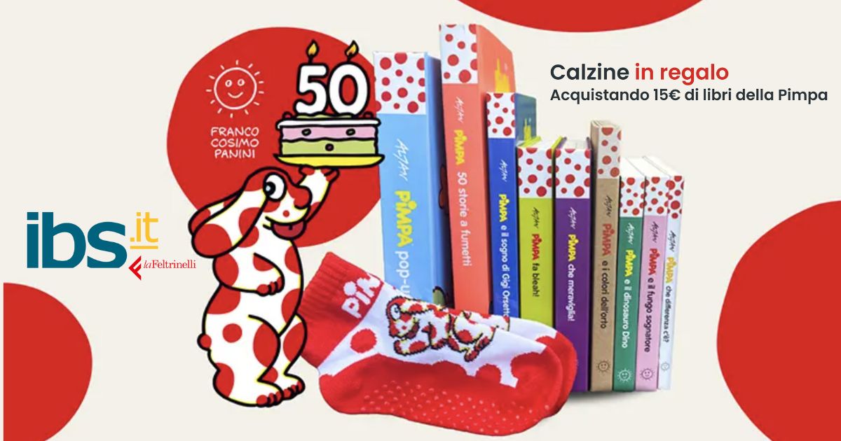 ibs calzine pimpa omaggio