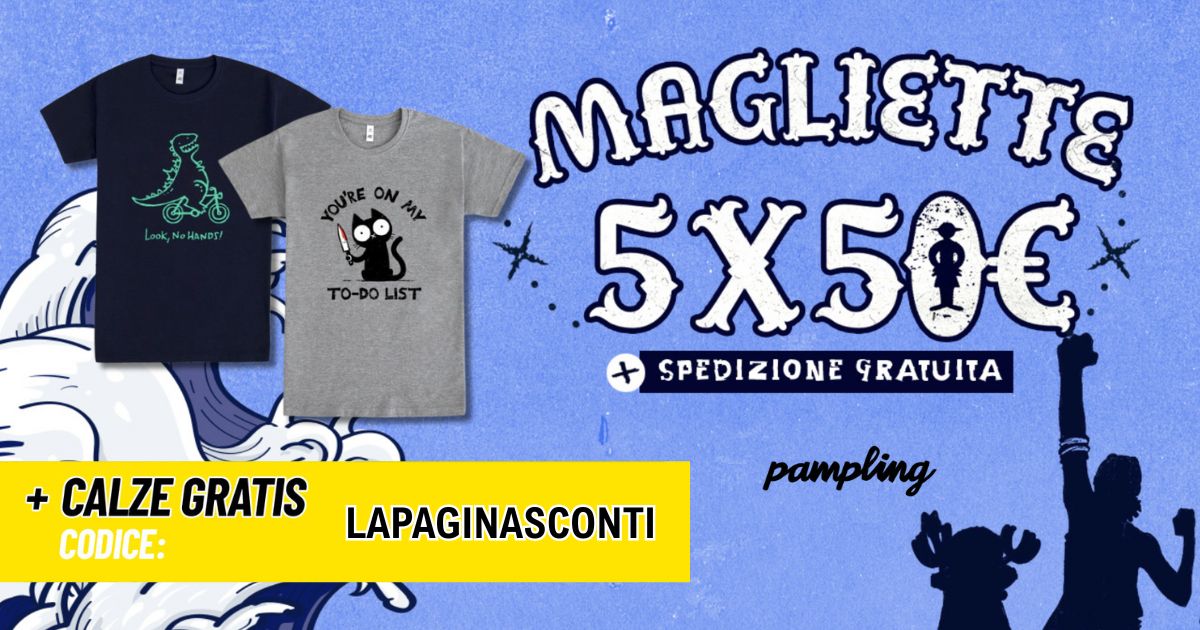 offerta pampling magliette