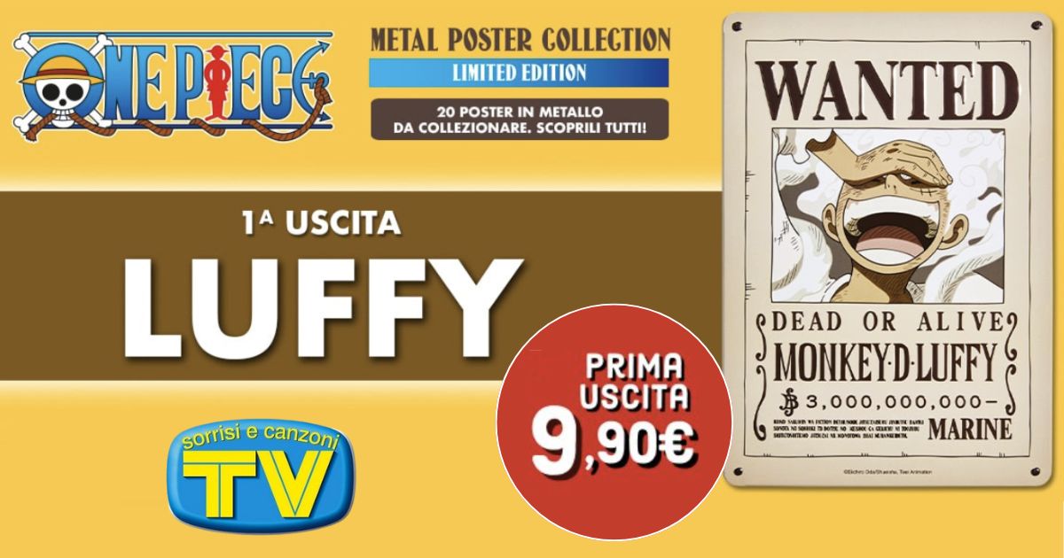 one piece metal poster