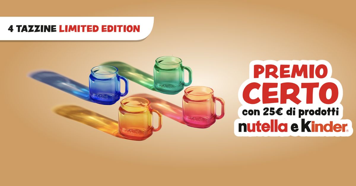 premio certo kinder e nutella 