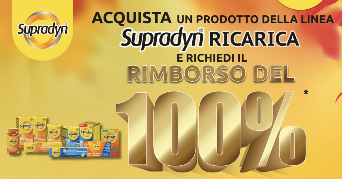 cashback supradyn ricarica 