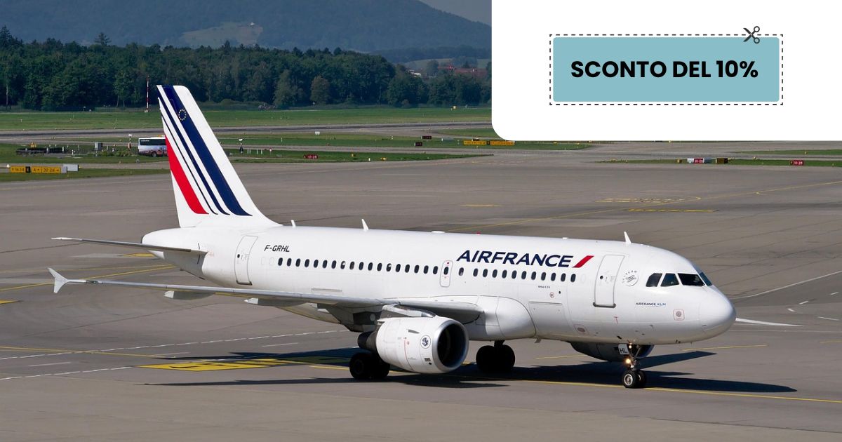 air france codice sconto 