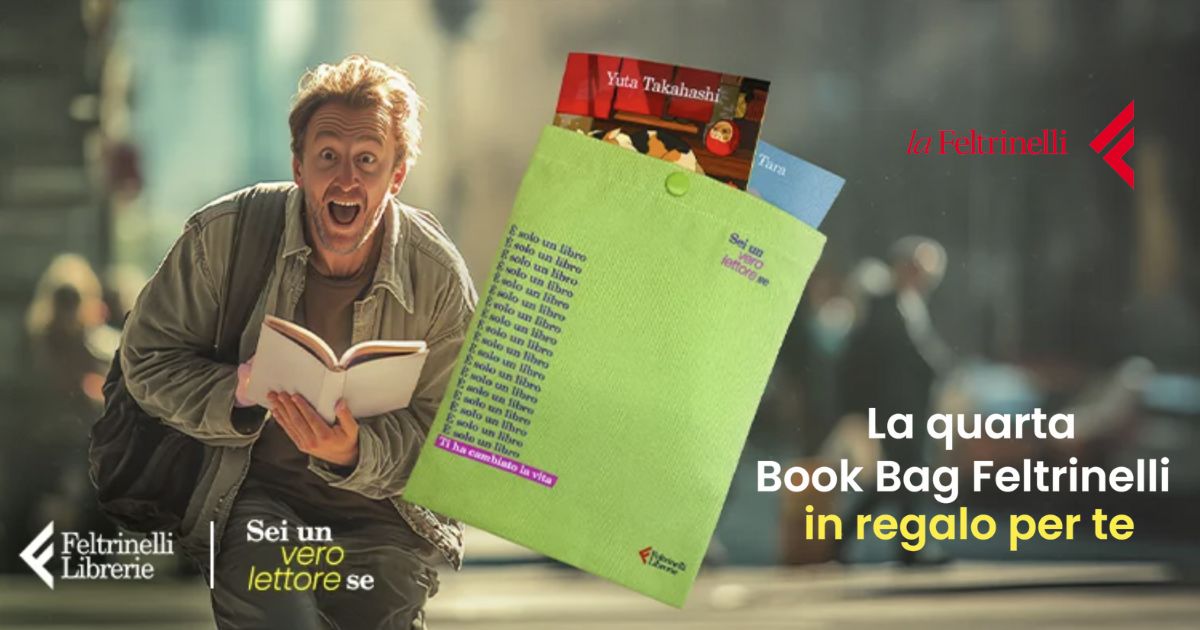 lafeltrinelli book bag omaggio