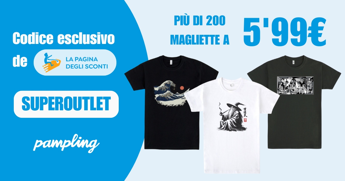 pampling codice sconto 