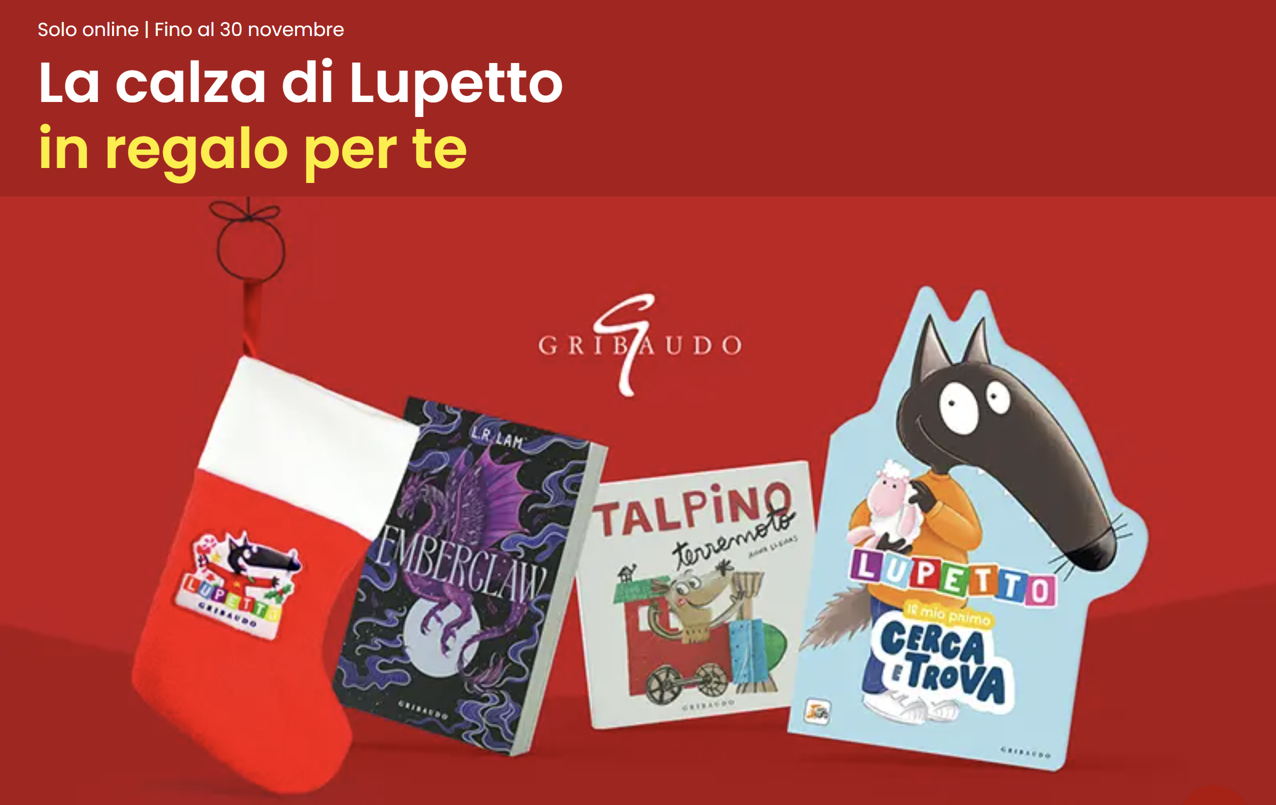 lafeltrinelli calza lupetto omaggio