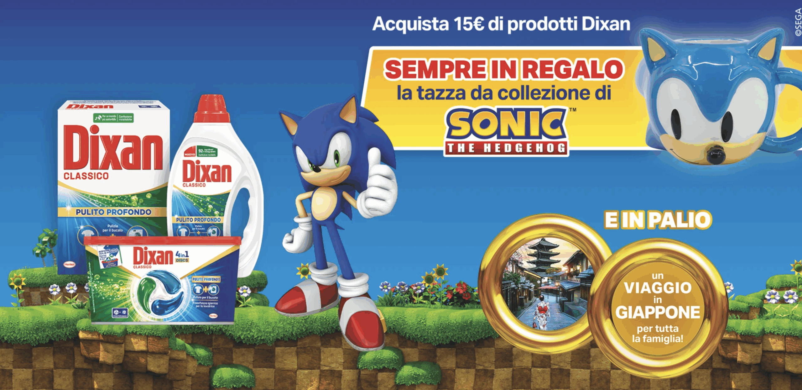 dixan tazza sonic 