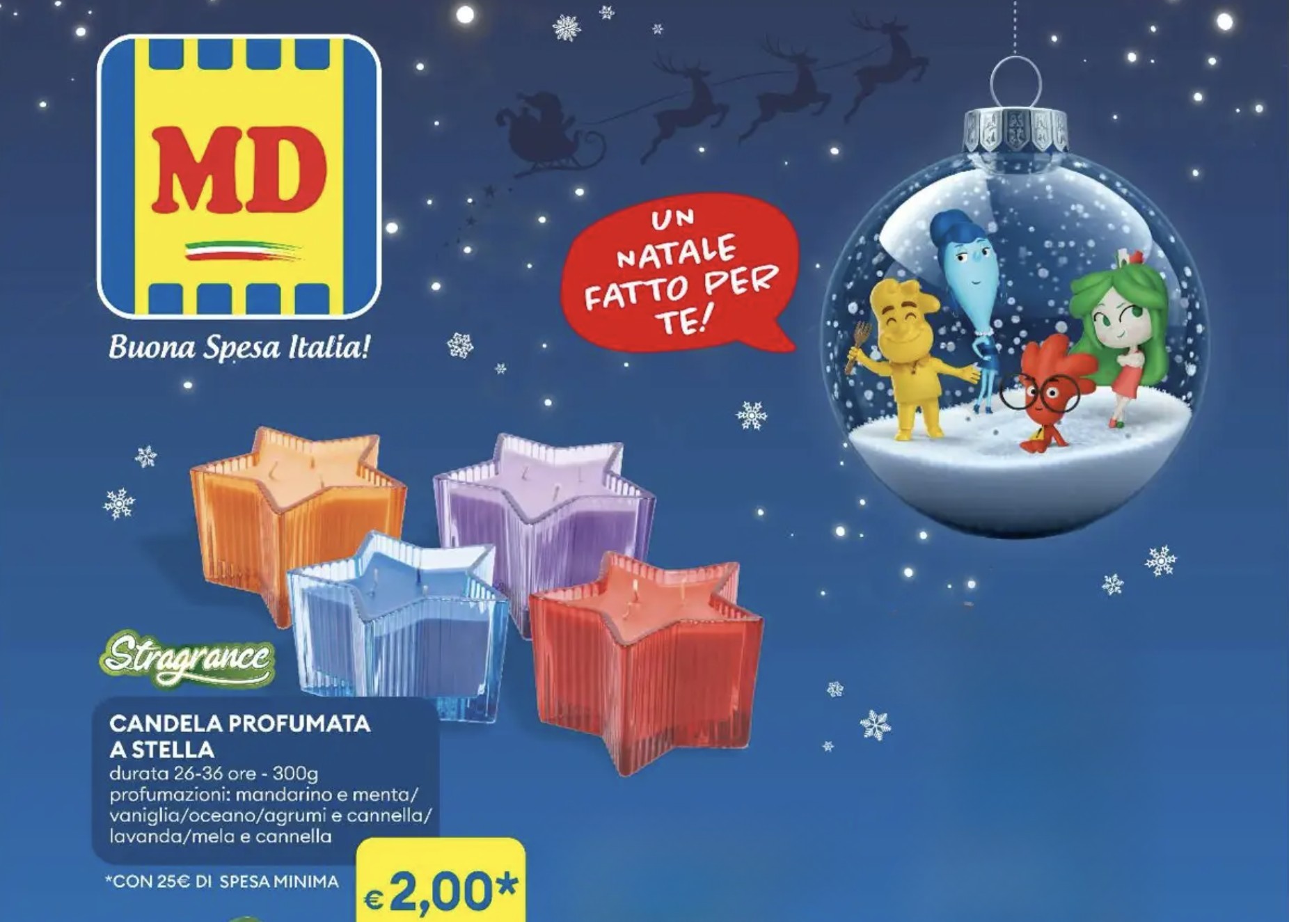 md candela profumata 