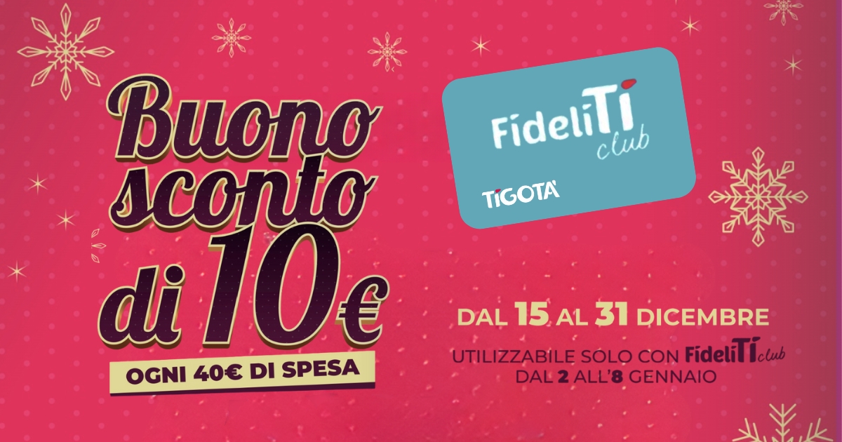 tigotà buono sconto