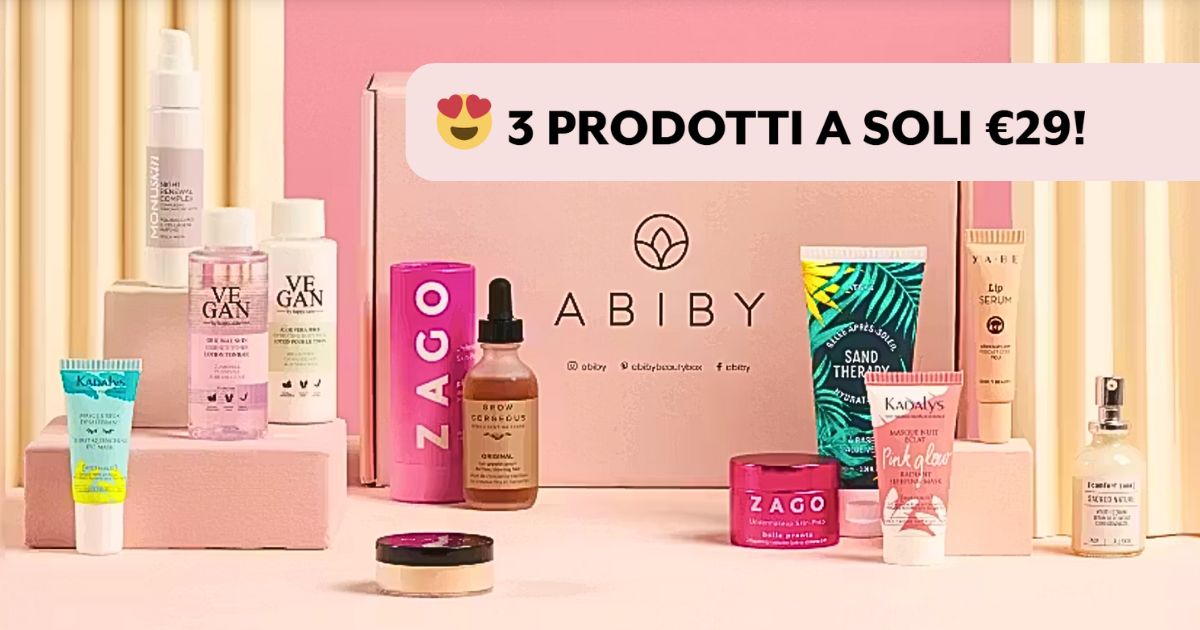 abiby promo 3x29€