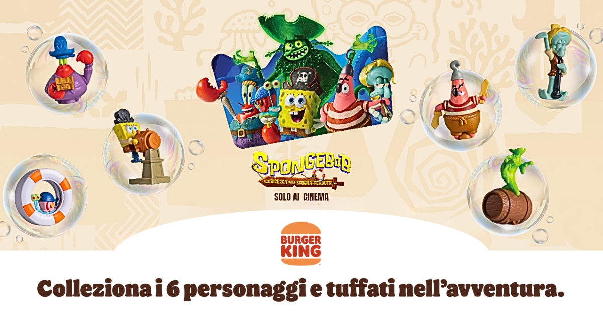 king jr. meal spongebob 