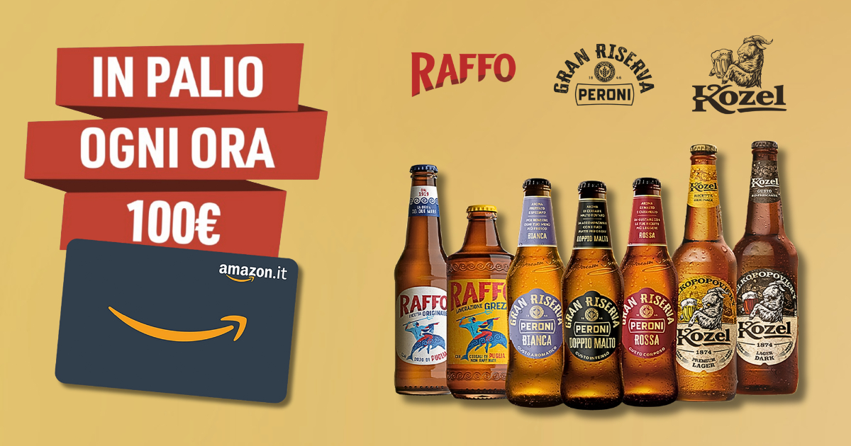 concorso peroni amazon