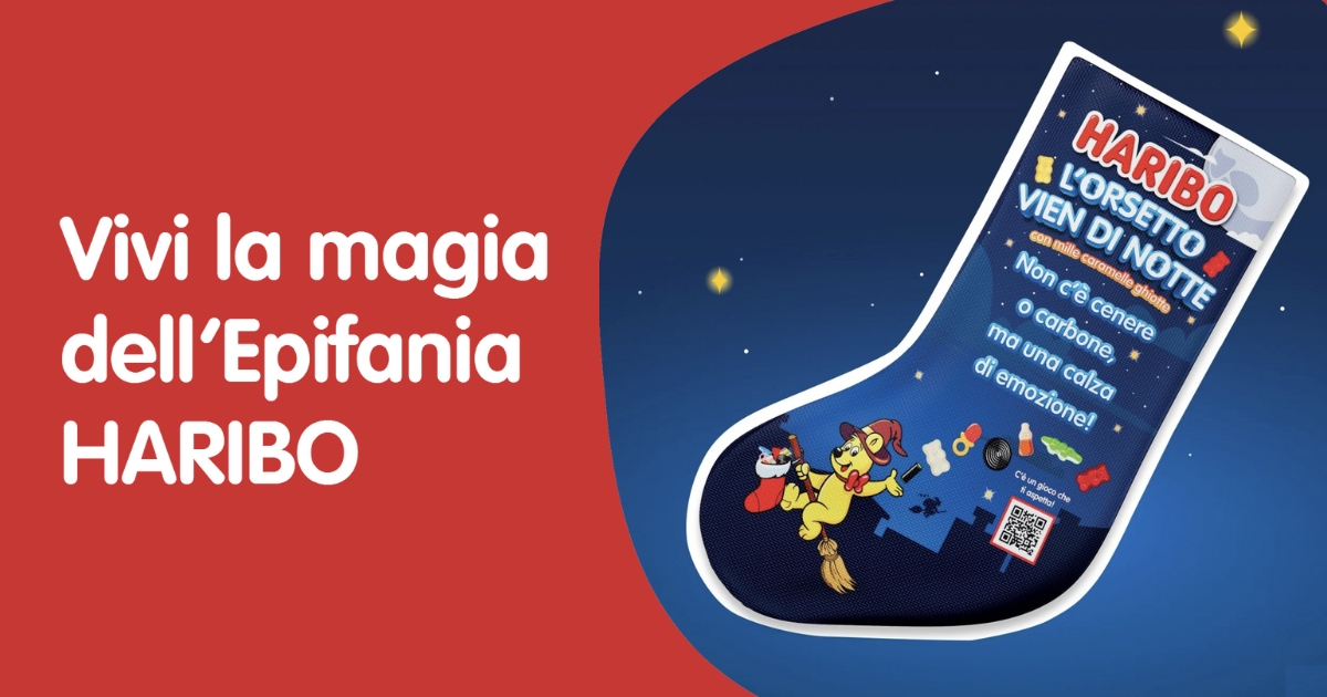 haribo calza omaggio