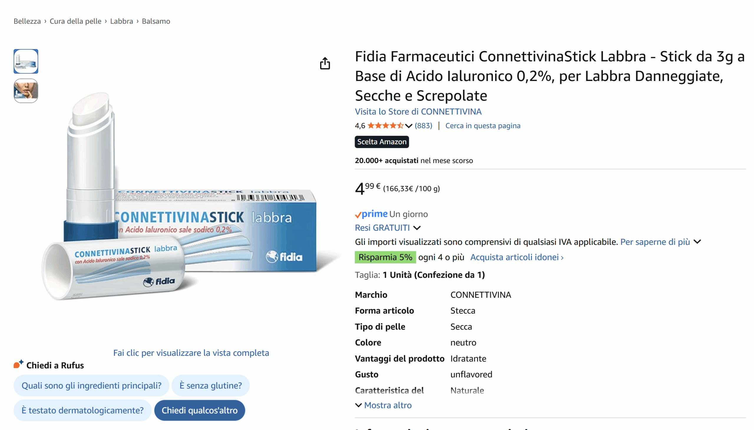 connettivinastick amazon