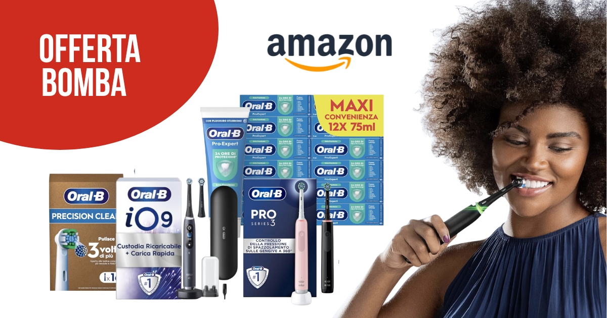 oral-b offerta amazon